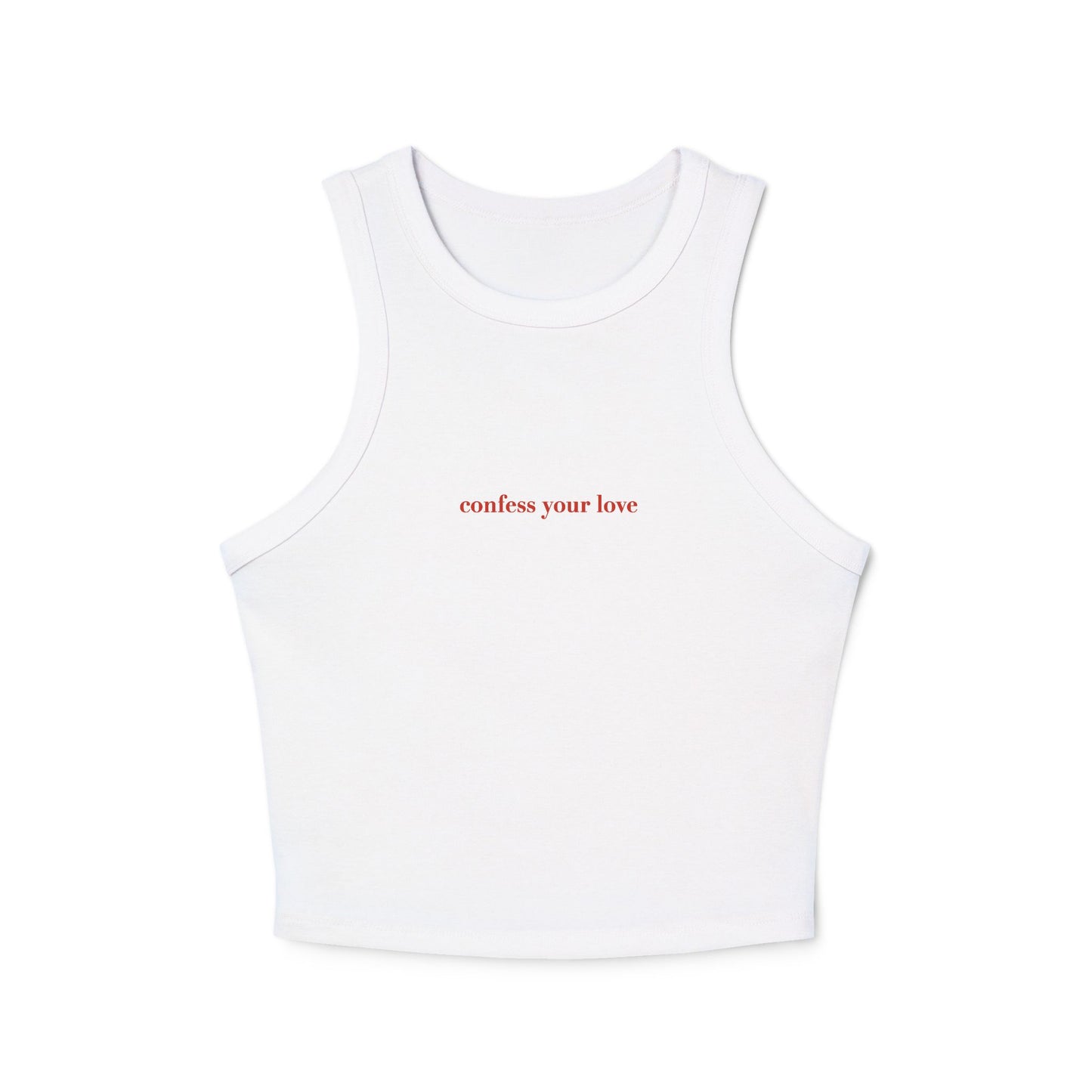 Confess Your Love - Women's Racer Tank Top