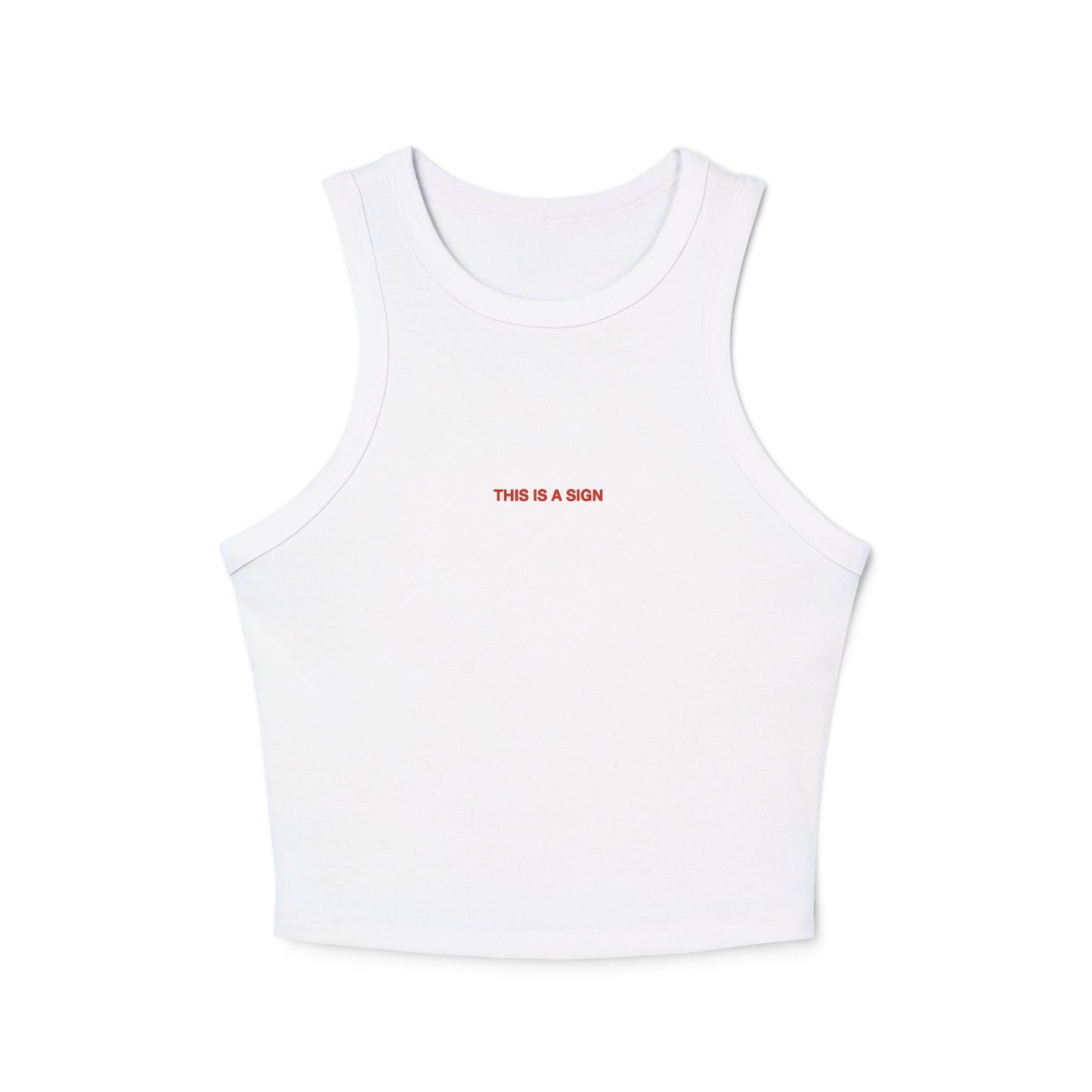 THIS IS A SIGN - Women's Racer Tank Top