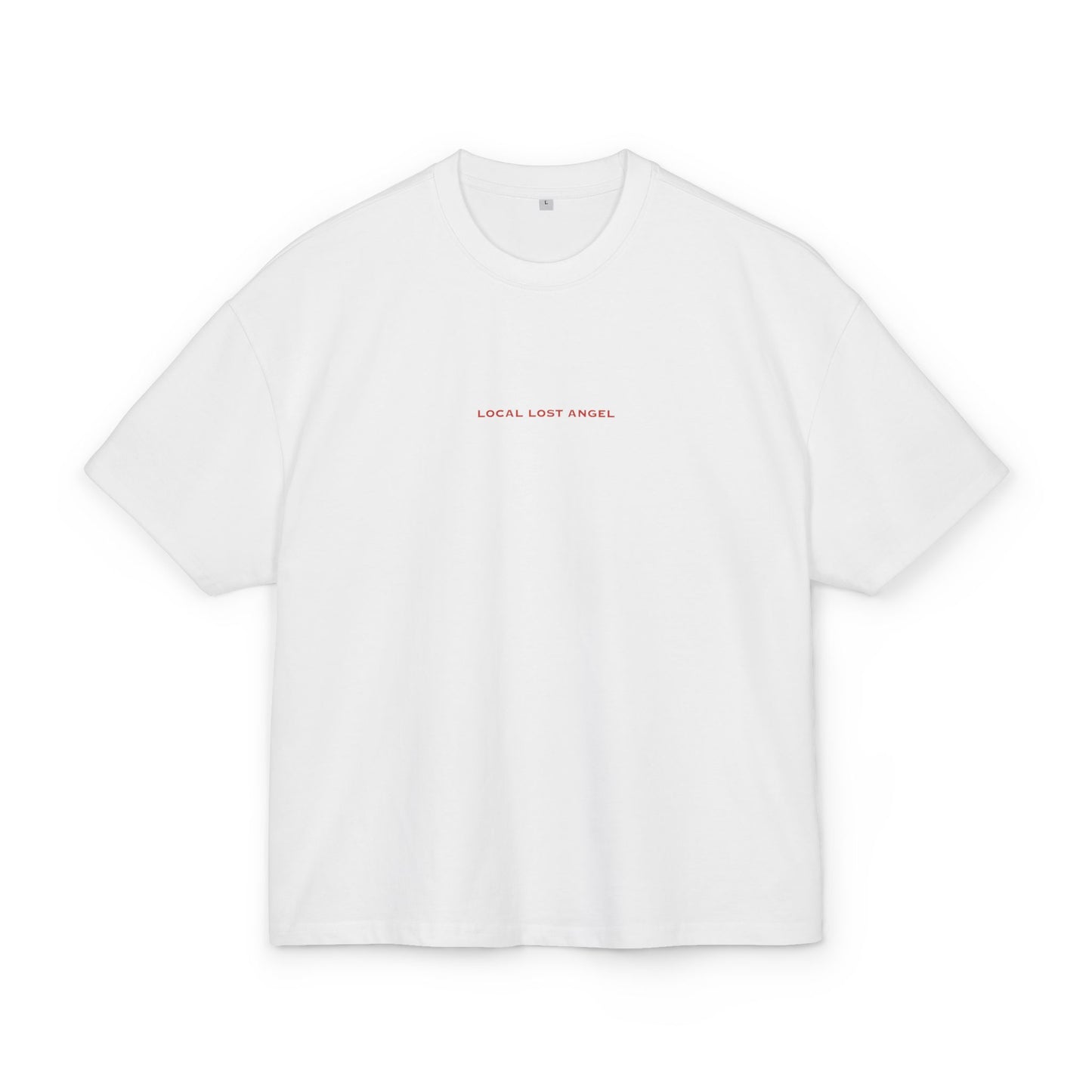 LOCAL LOST ANGEL - Unisex Cotton Box oversized Tee