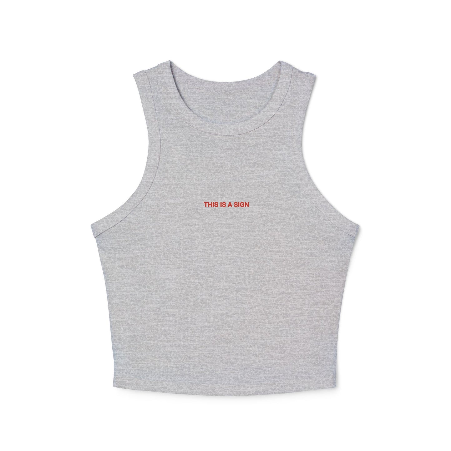THIS IS A SIGN - Women's Racer Tank Top