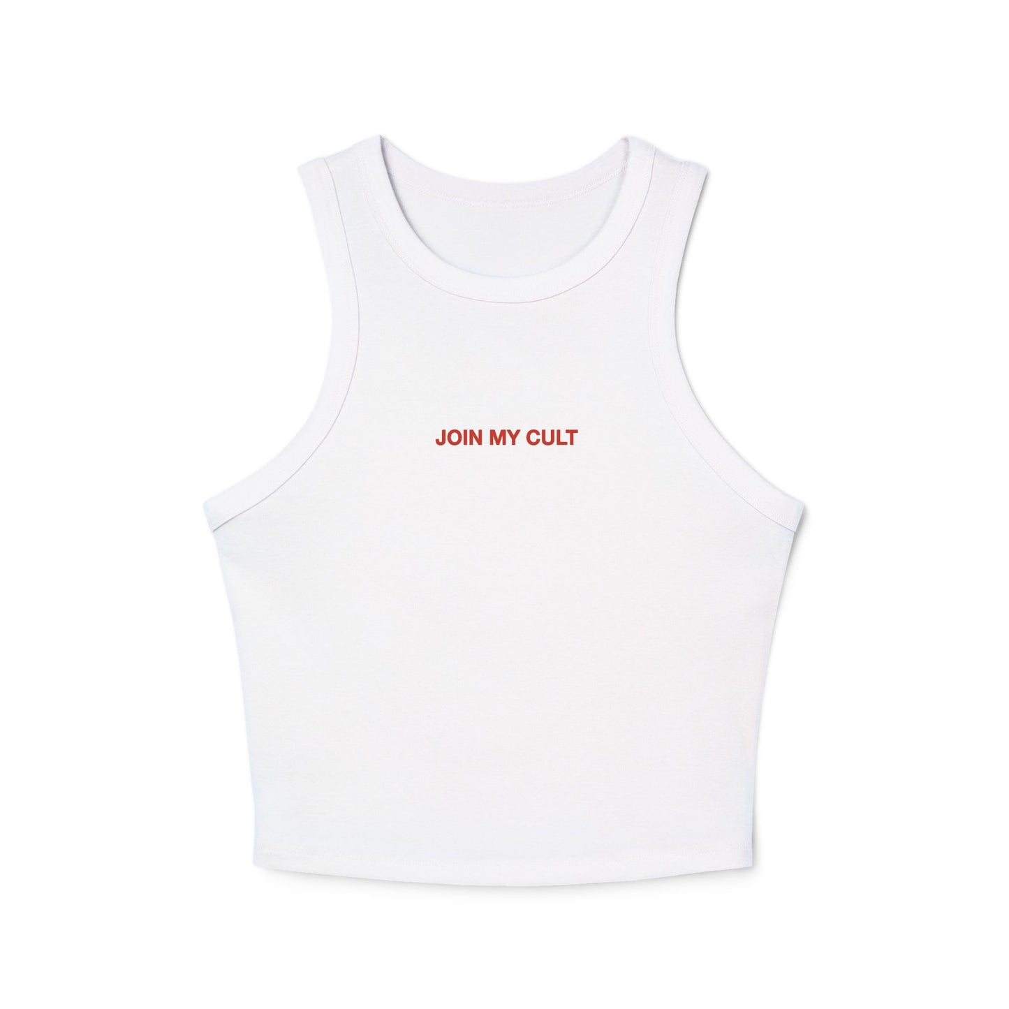 JOIN MY CULT - Women's Racer Tank Top