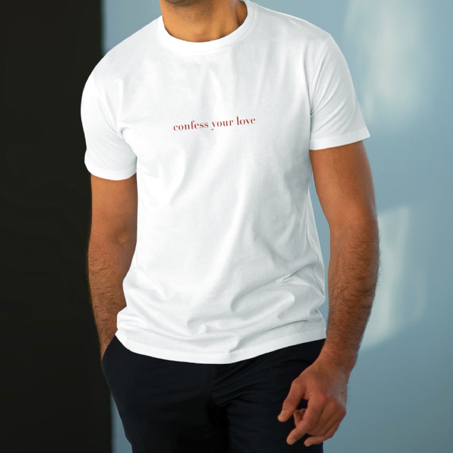 Confess your love - Men's Modern-fit Tee