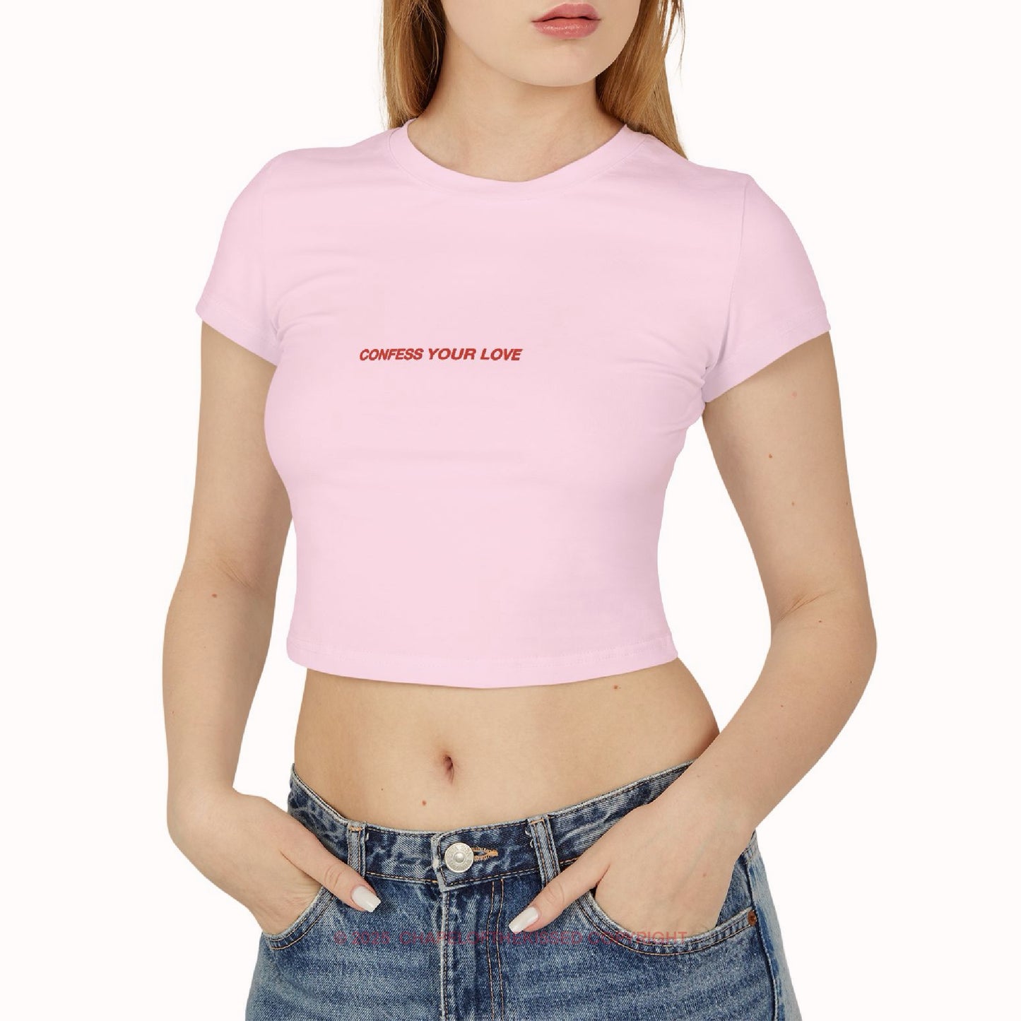 Confess your love - Women's Baby Tee