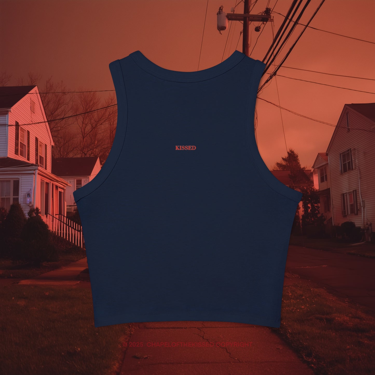 Confess Your Love- italique- Women's Racer Tank Top