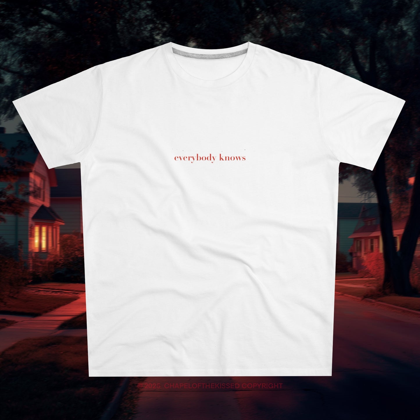 Everybody knows - Men's Modern-fit Tee