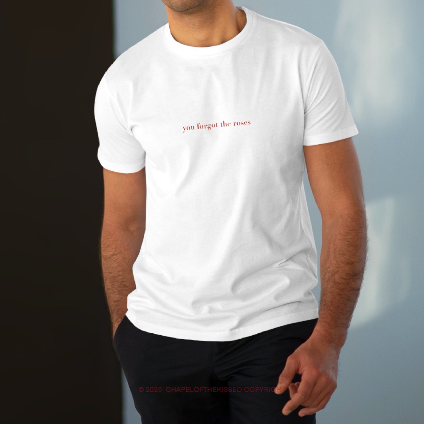 You forgot the roses - Men's Modern-fit Tee