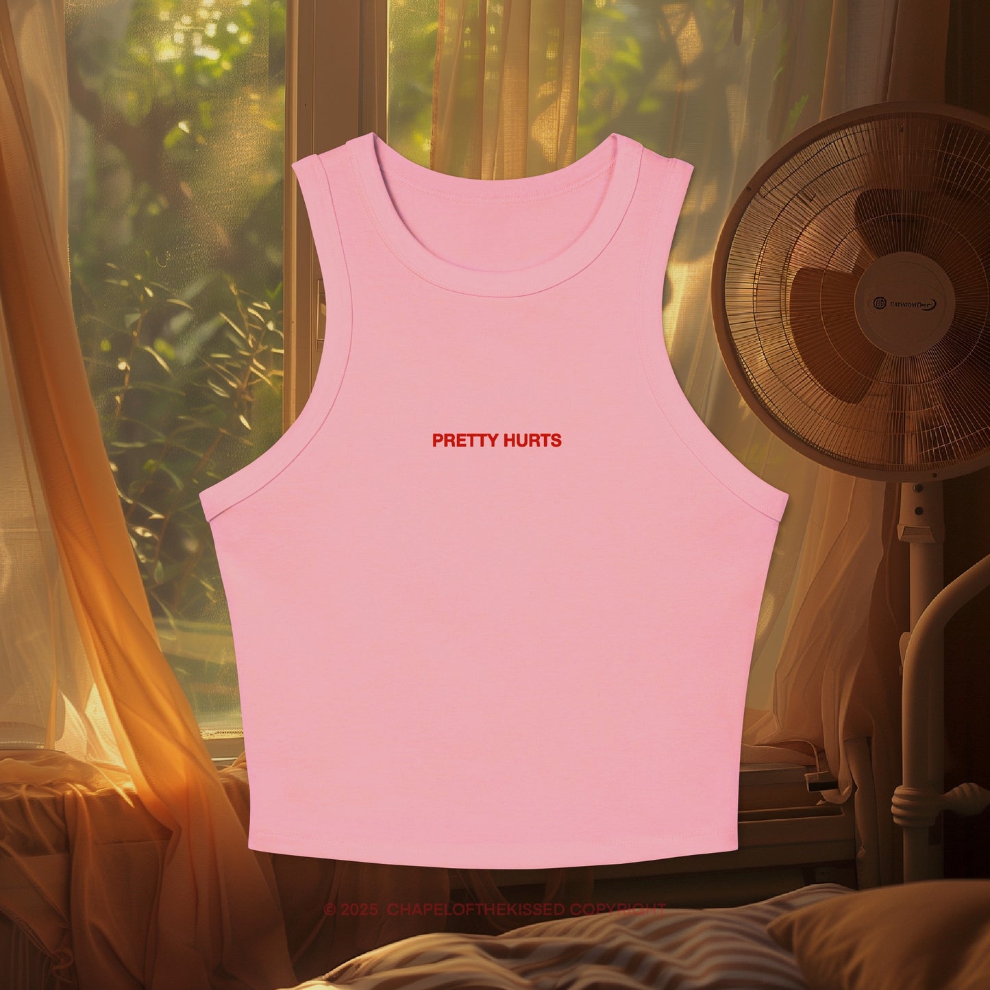 PRETTY HURTS - Women's Racer Tank Top