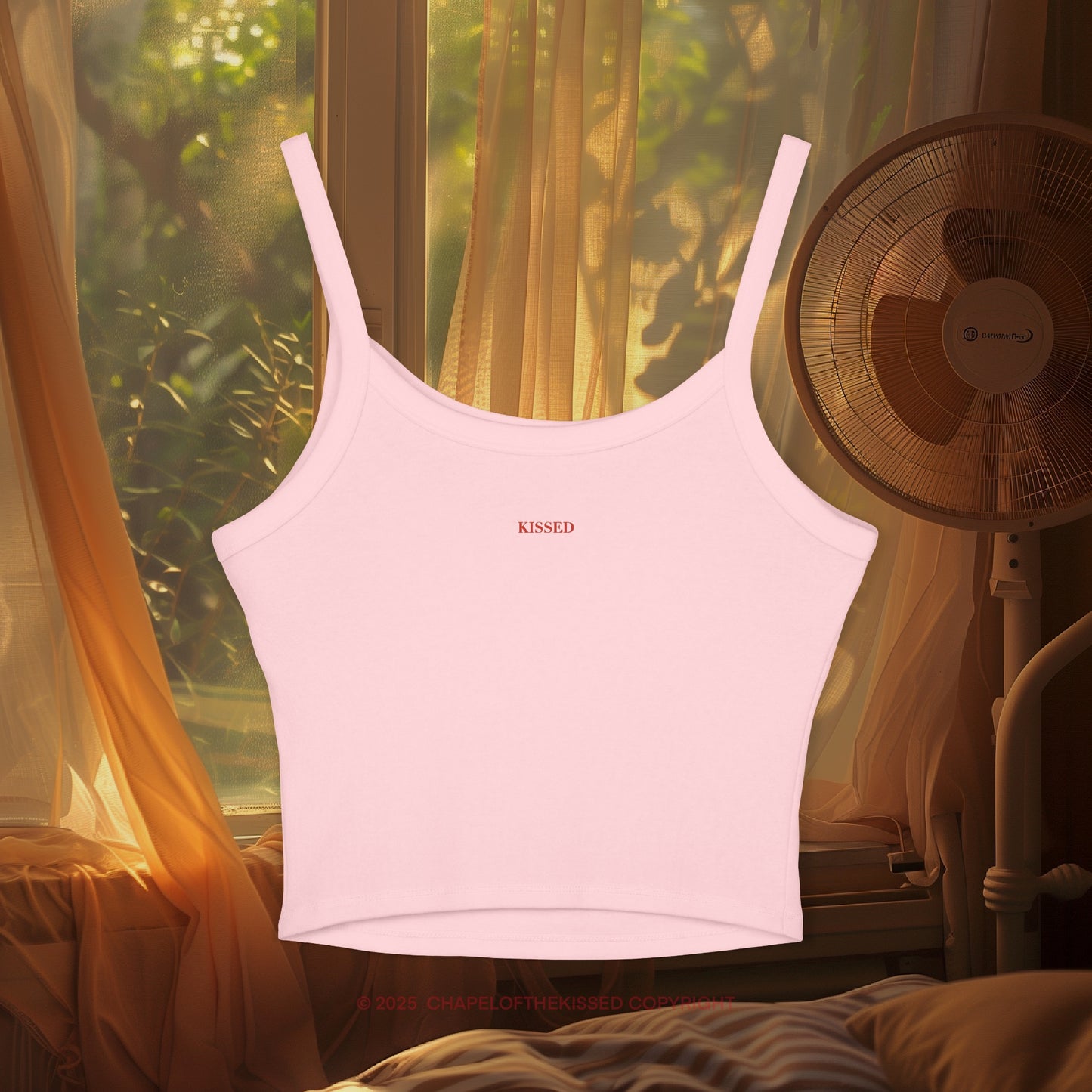I DONT WANT LOVE I WANT ALIDA SIMONE - Women's Spaghetti Strap Tank Top