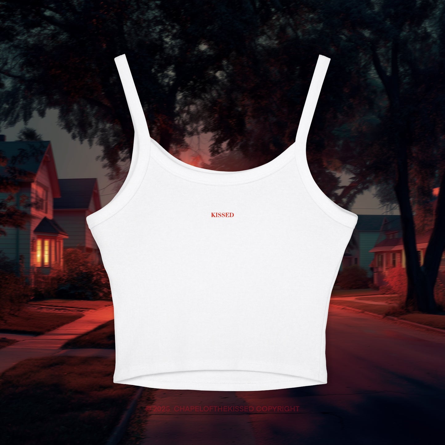 JOIN MY CULT - Women's Spaghetti Strap Tank Top
