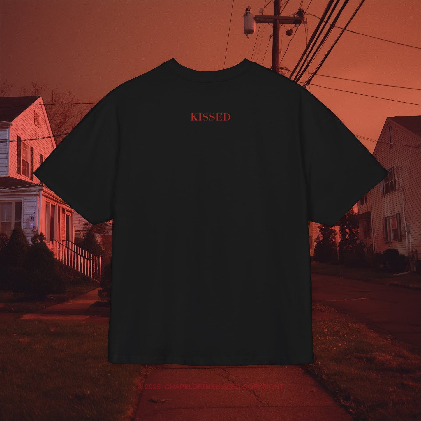 HOPELESSLY DEVOTED TO ME - Unisex Cotton Box oversized Tee