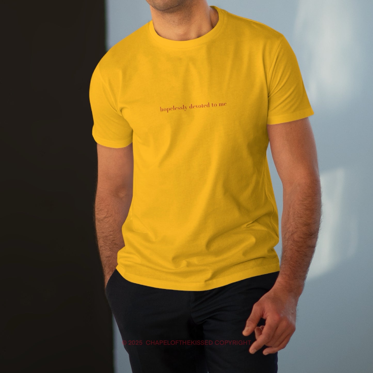 Hopelessly devoted to me - Men's Modern-fit Tee