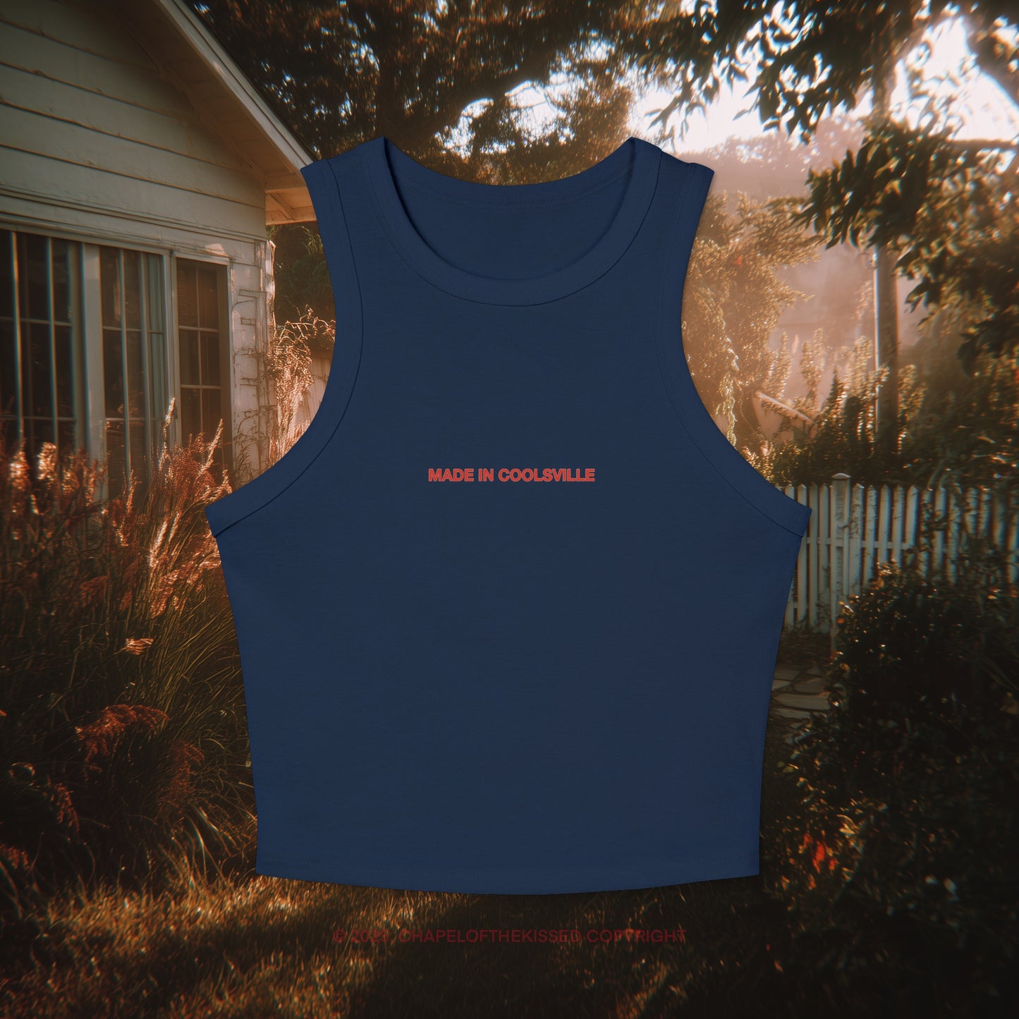 MADE IN COOLSVILLE - Women's Racer Tank Top
