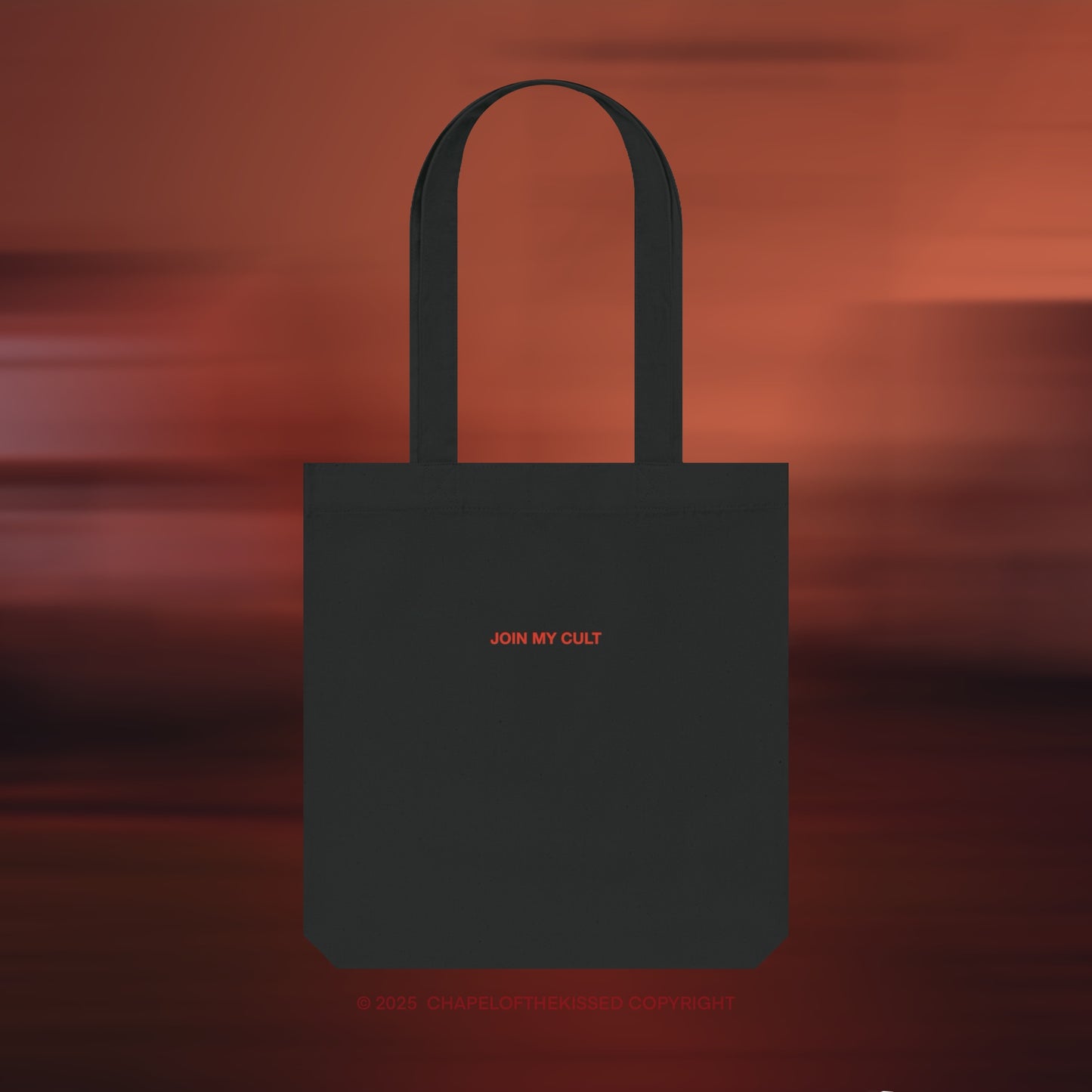 JOIN MY CULT - Eco-Friendly, Woven Tote Bag