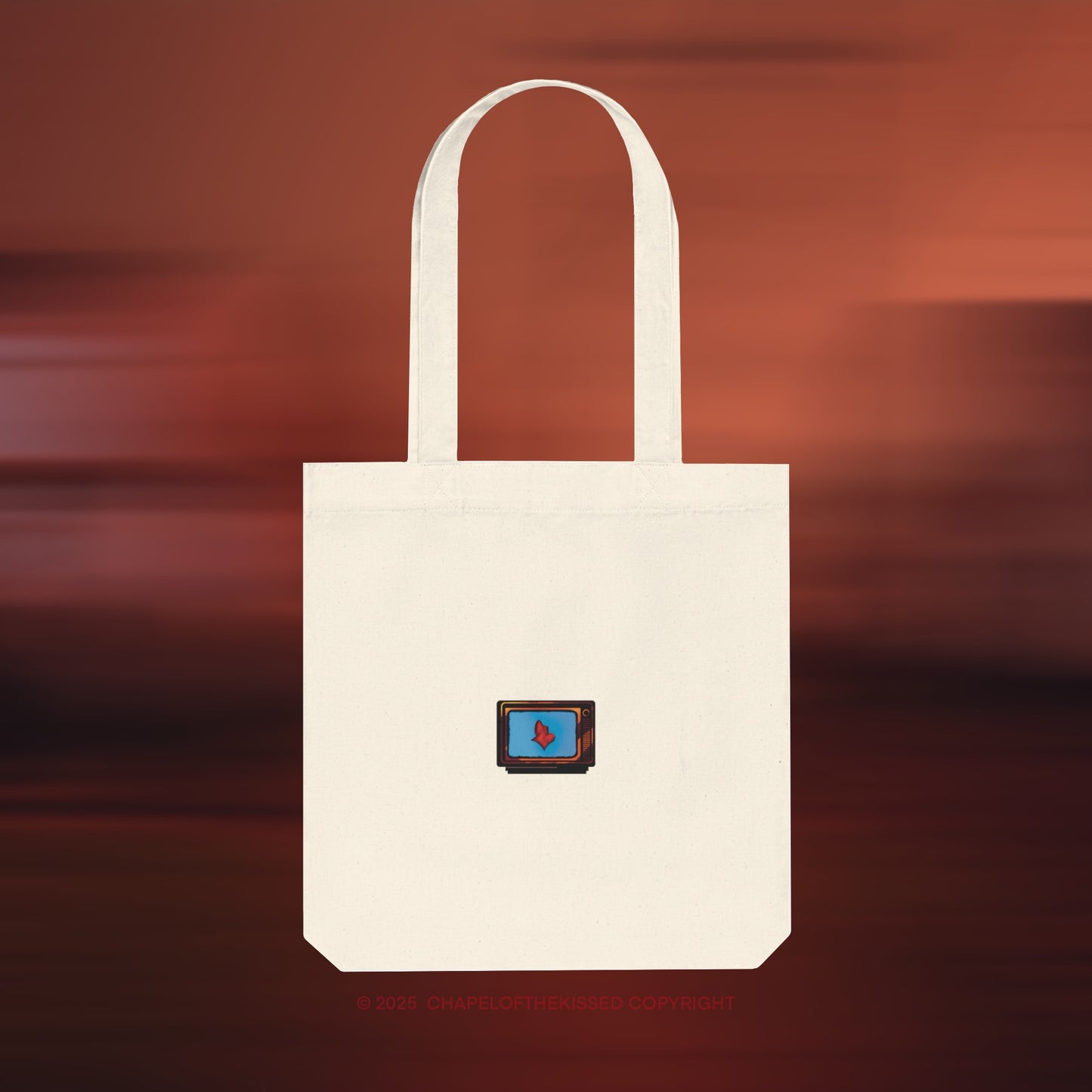 Heartbroken tv -art - Eco-Friendly, Woven Tote Bag