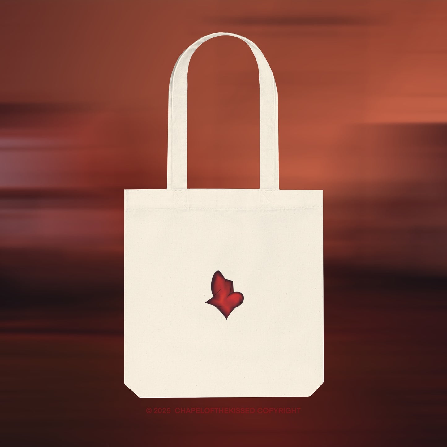 Heartbroken -art - Eco-Friendly, Woven Tote Bag