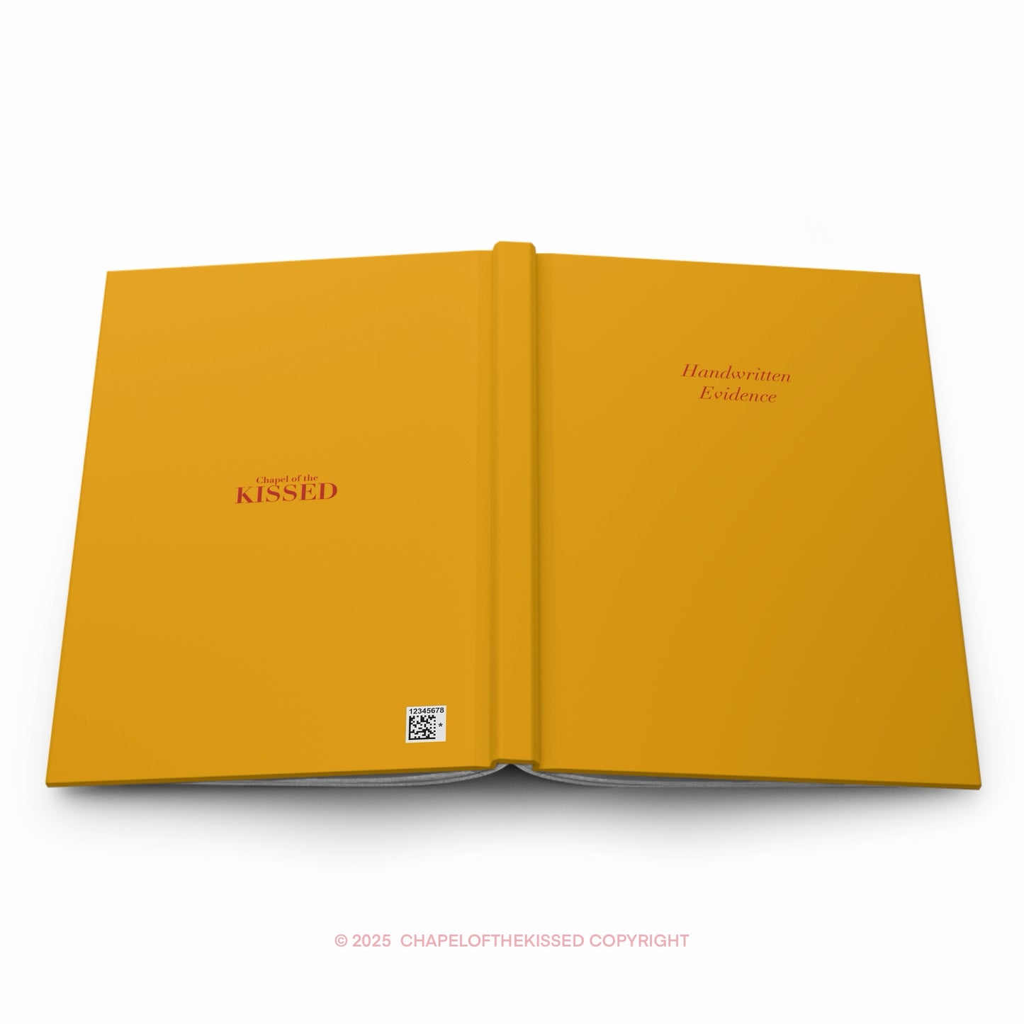 Handwritten evidence - Hardcover Matte diary