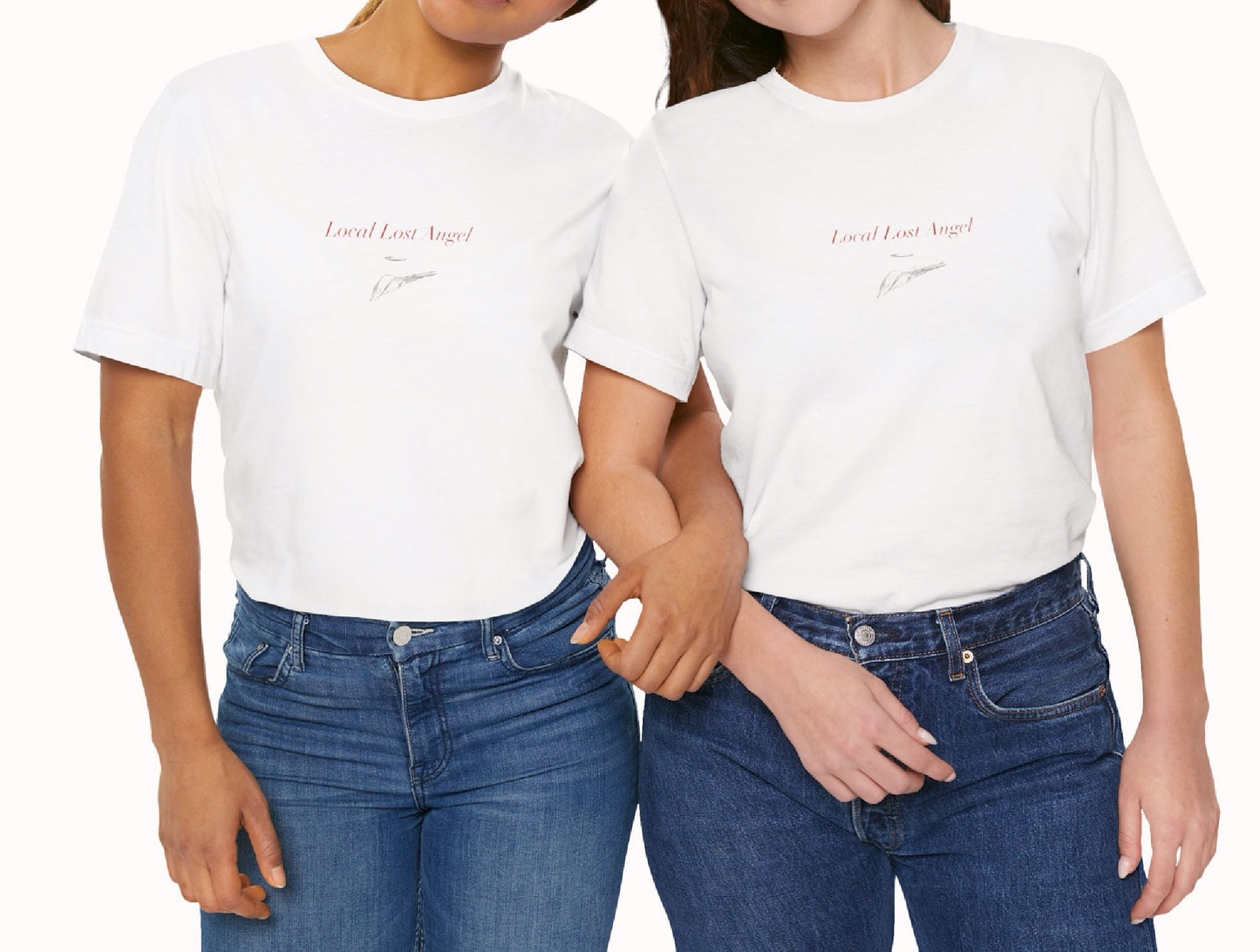 Local lost angel -Art - Classic, Comfy, Unisex T-Shirt (EU)