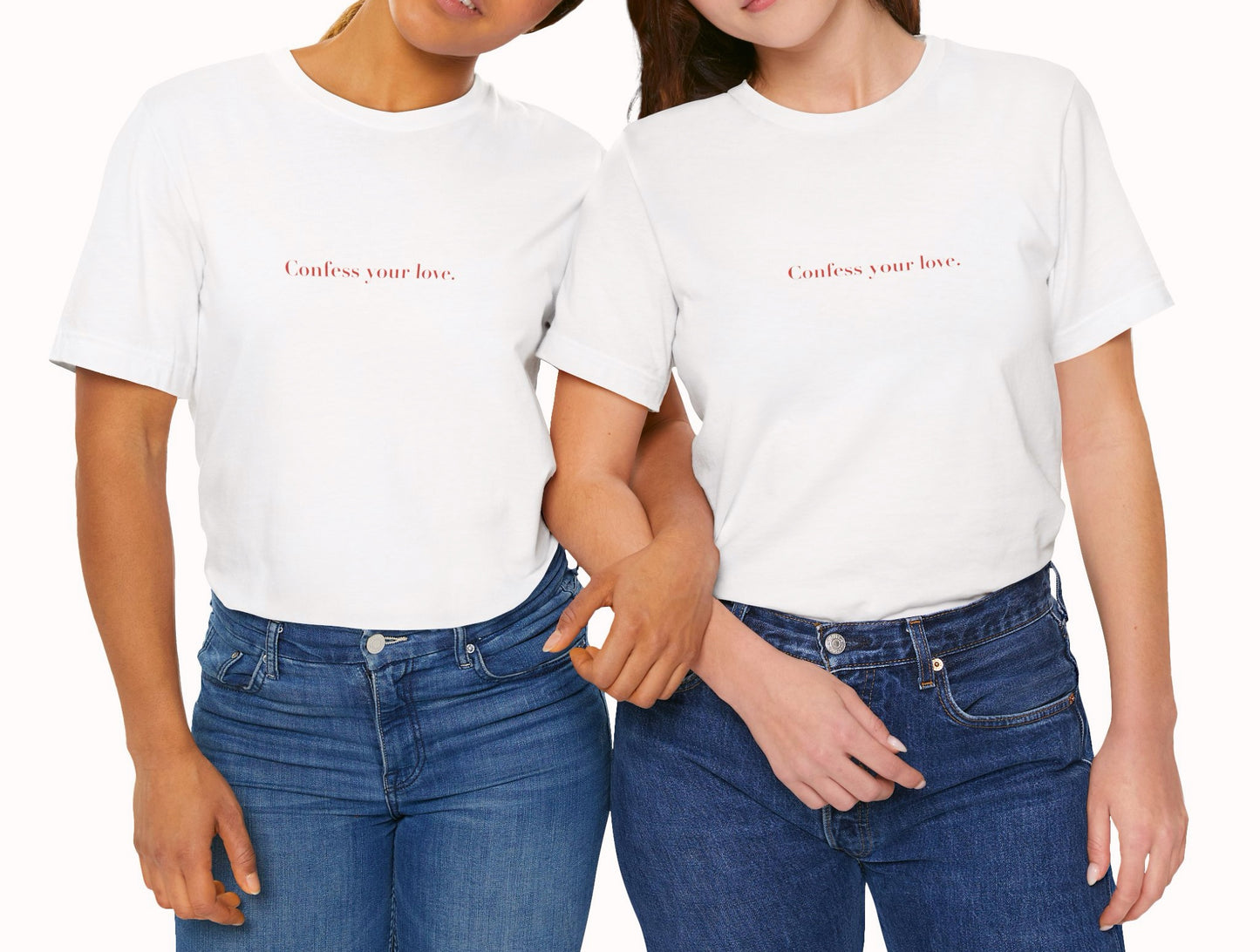 Confess Your Love - Classic, Comfy, Unisex T-Shirt (EU)