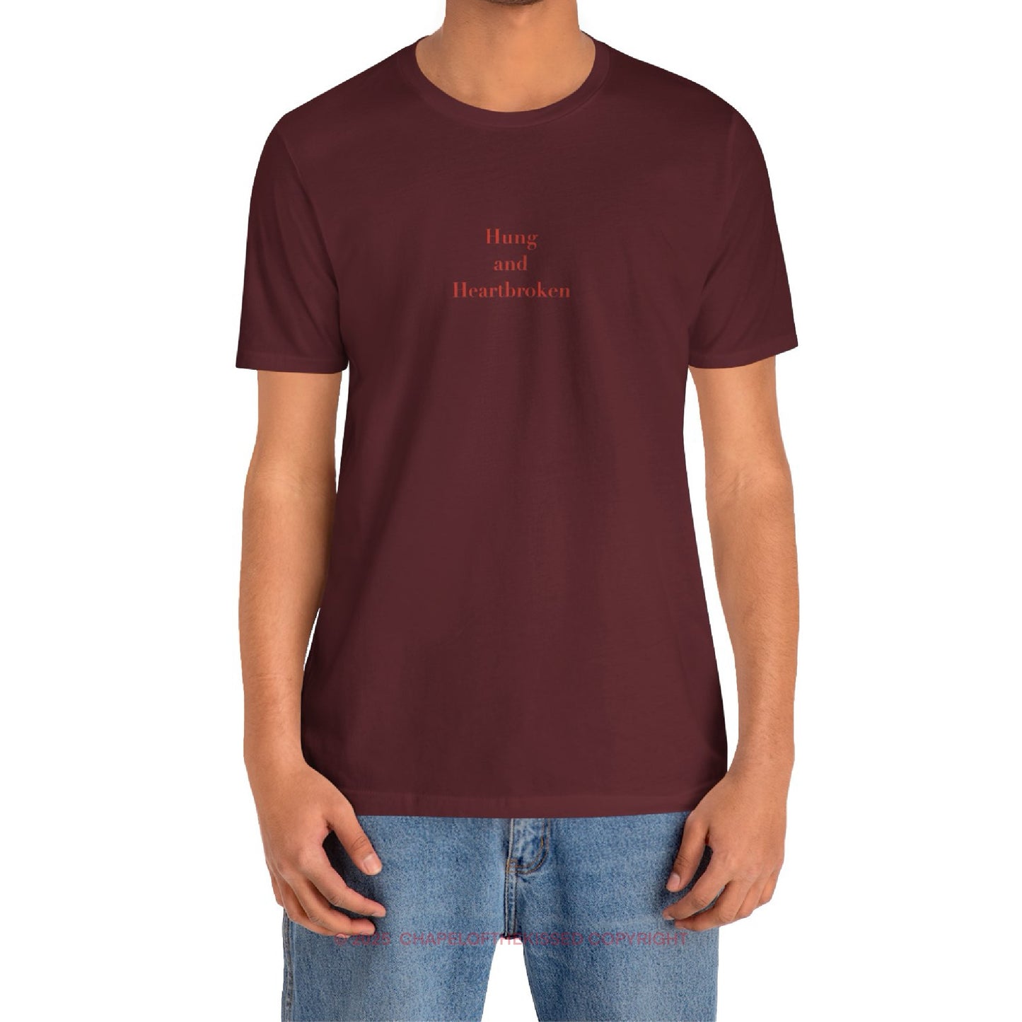 Hung and Heartbroken - classic, comfy, Unisex T-Shirt (EU)