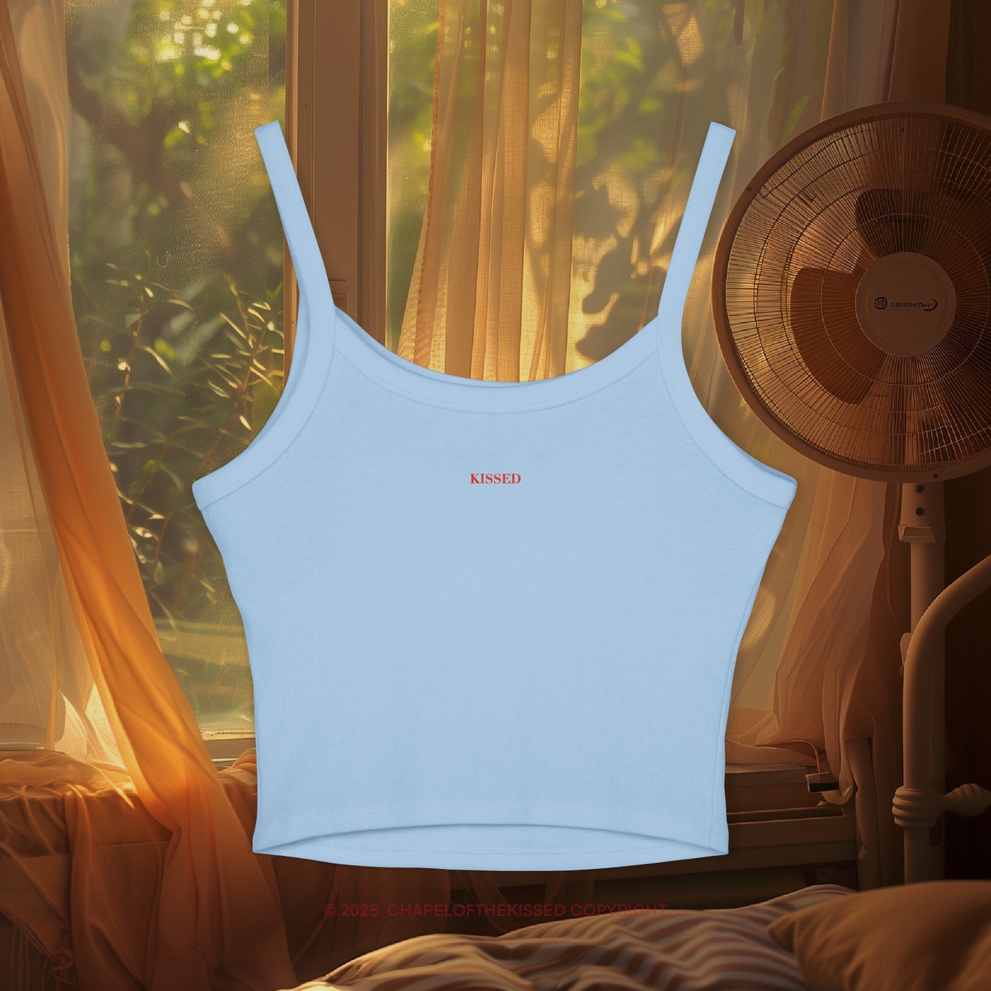 HOPELESSLY DEVOTED TO ME - Women's Spaghetti Strap Tank Top