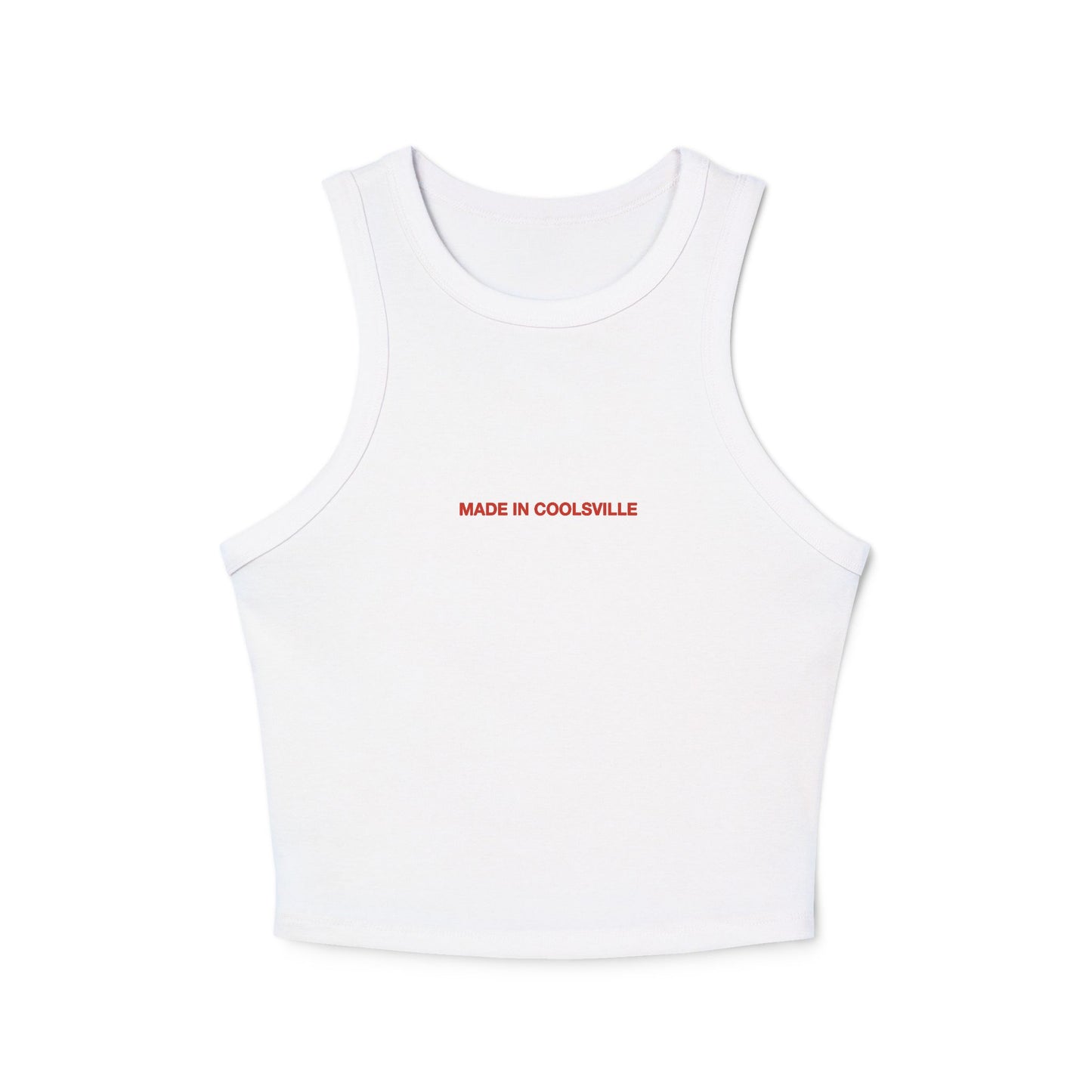 MADE IN COOLSVILLE - Women's Racer Tank Top