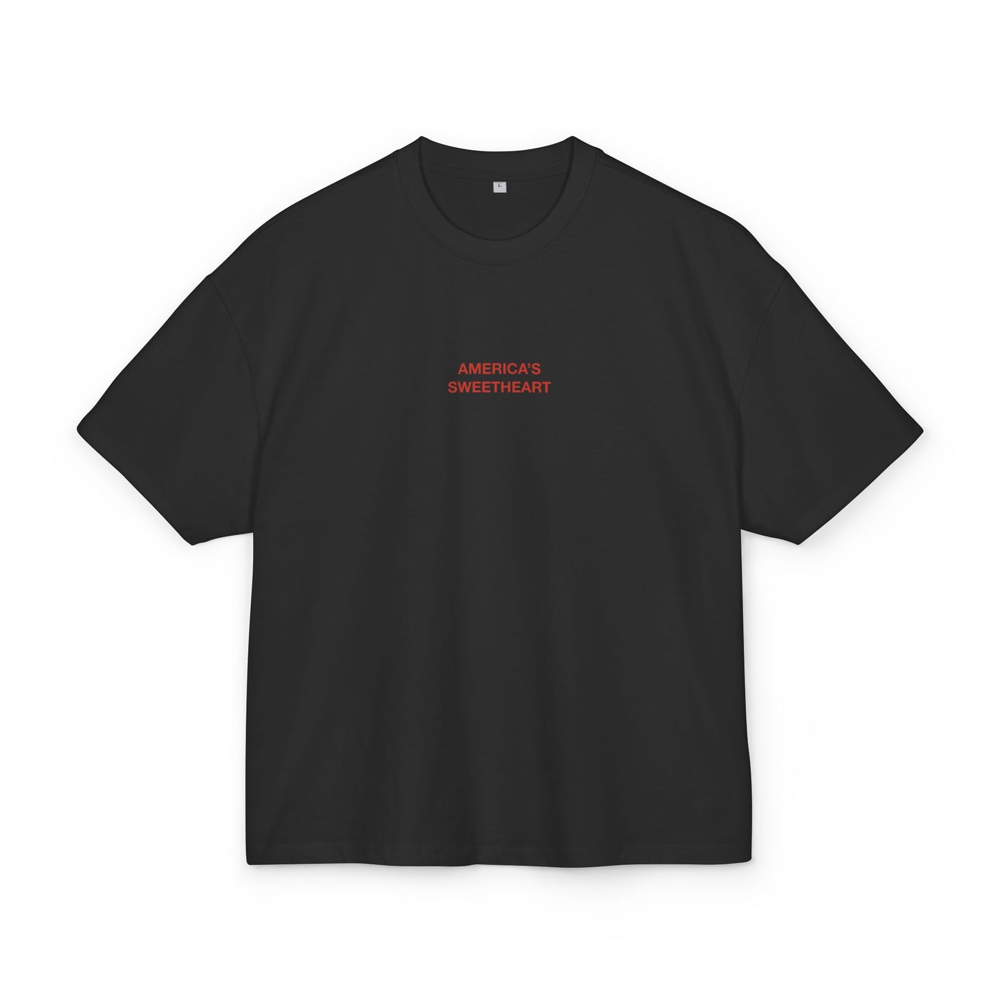 AMERICA’S SWEETHEART - Unisex Cotton Box oversized Tee