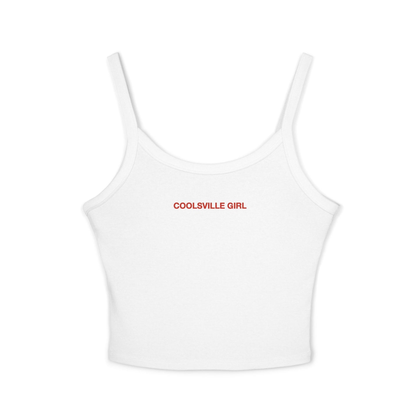 COOLSVILLE GIRL - Women's Spaghetti Strap Tank Top