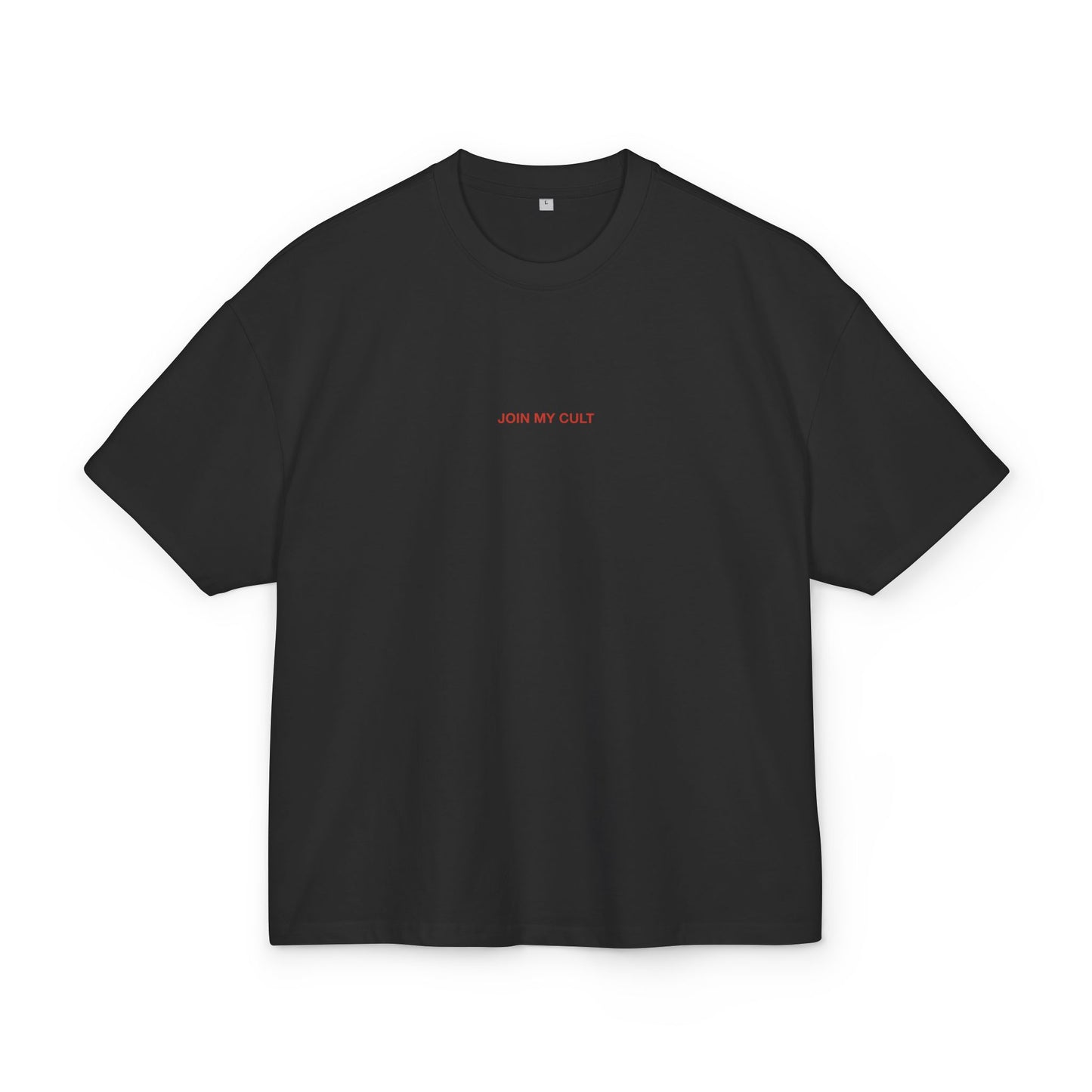 JOIN MY CULT - Unisex Cotton Box oversized Tee