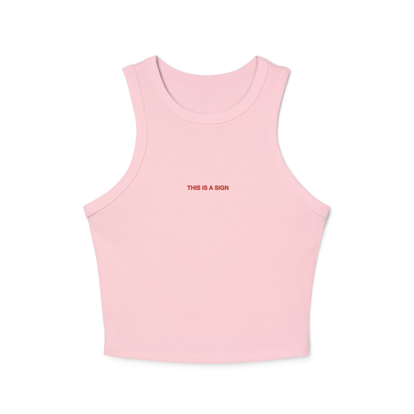 THIS IS A SIGN - Women's Racer Tank Top