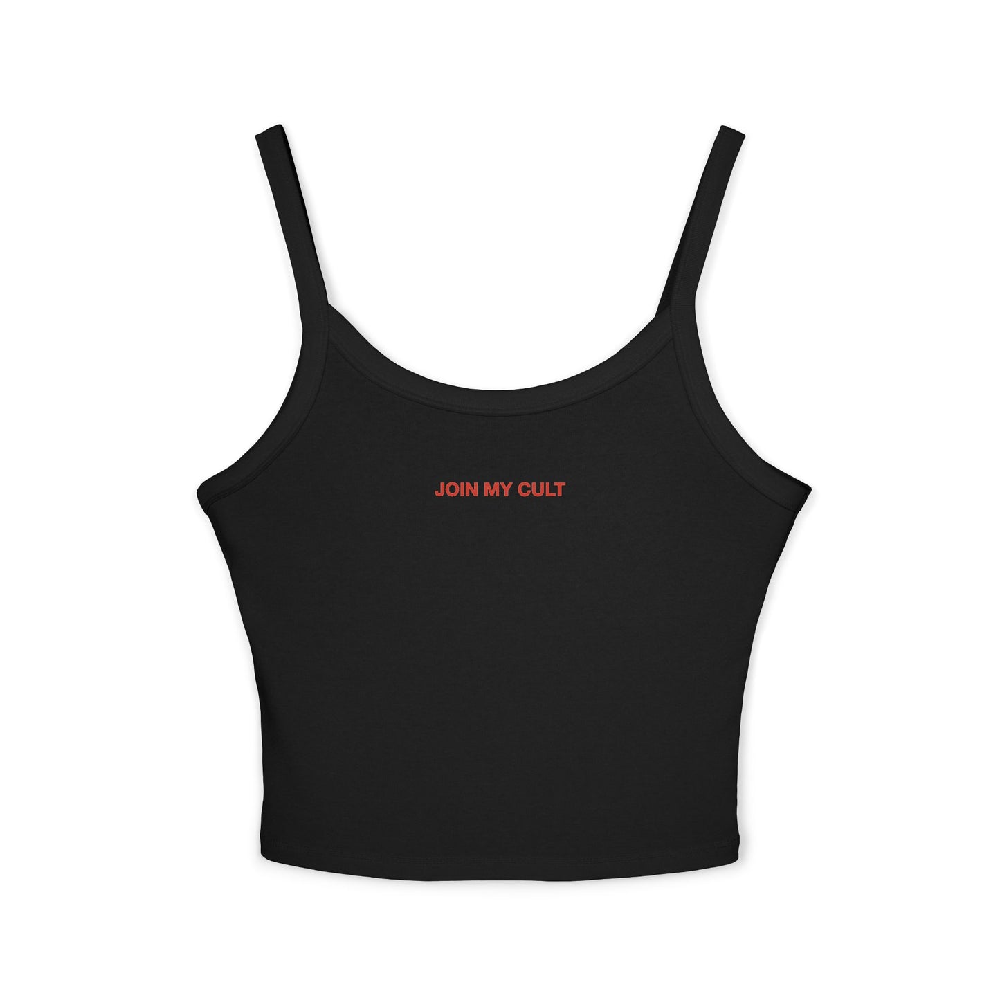 JOIN MY CULT - Women's Spaghetti Strap Tank Top