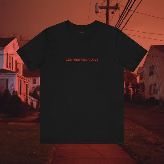 CONFESS YOUR LOVE - Classic, Comfy, Unisex T- shirt (WW)