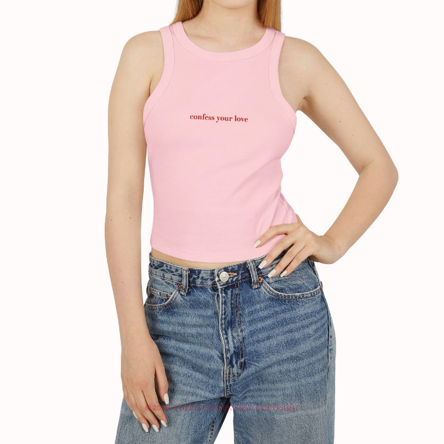 Confess Your Love - Women's Racer Tank Top
