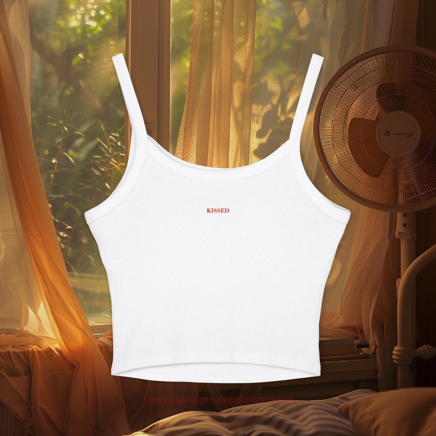 SUPPORT YOUR LOCAL ANGEL - Women's Spaghetti Strap Tank Top