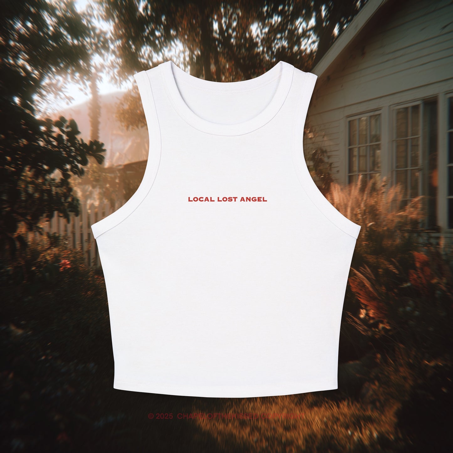 LOCAL LOST ANGEL - Women's Racer Tank Top