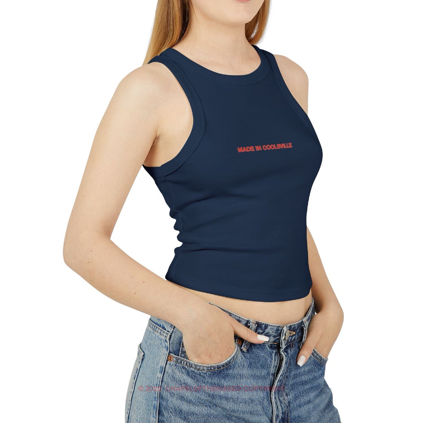 MADE IN COOLSVILLE  - Women's Racer Tank Top