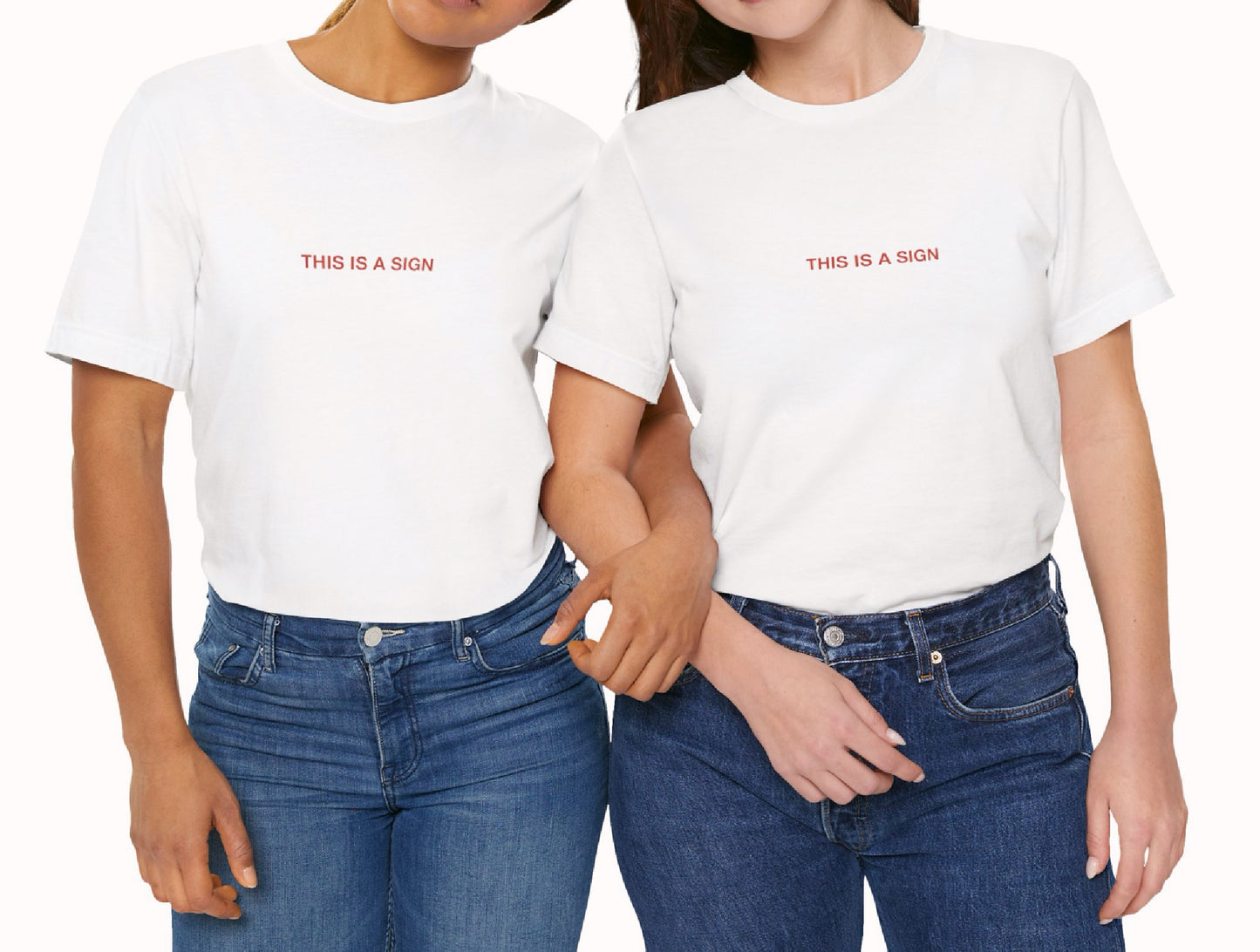 THIS IS A SIGN - Classic, Comfy, Unisex T-Shirt (WW)