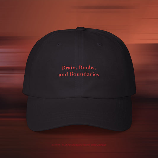 Brain, Boobs and Boundaries -Classic Dad Cap (EU)