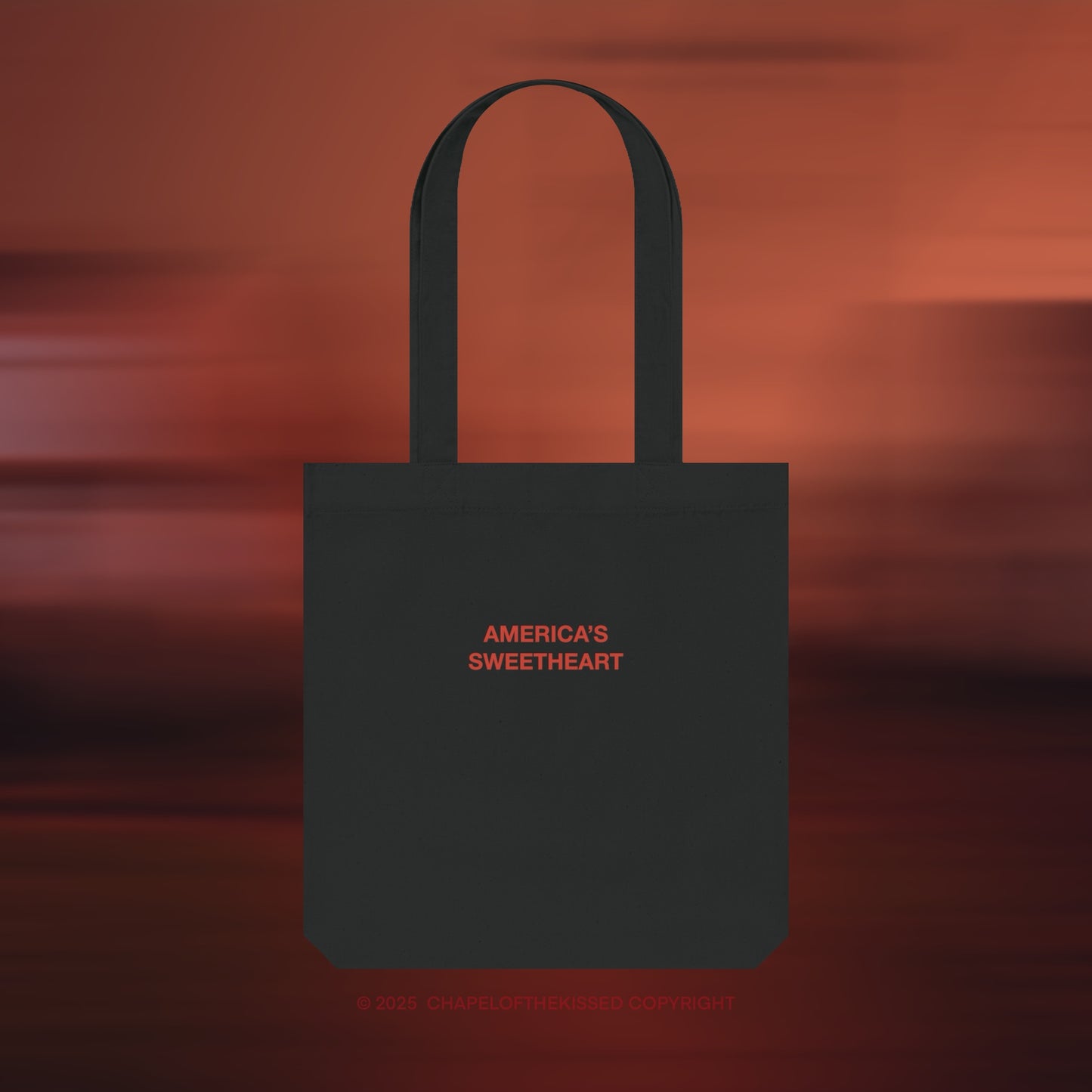 AMERICA’S SWEETHEART - Eco-Friendly, Woven Tote Bag