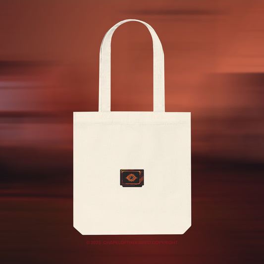tv -art - Eco-Friendly, Woven Tote Bag