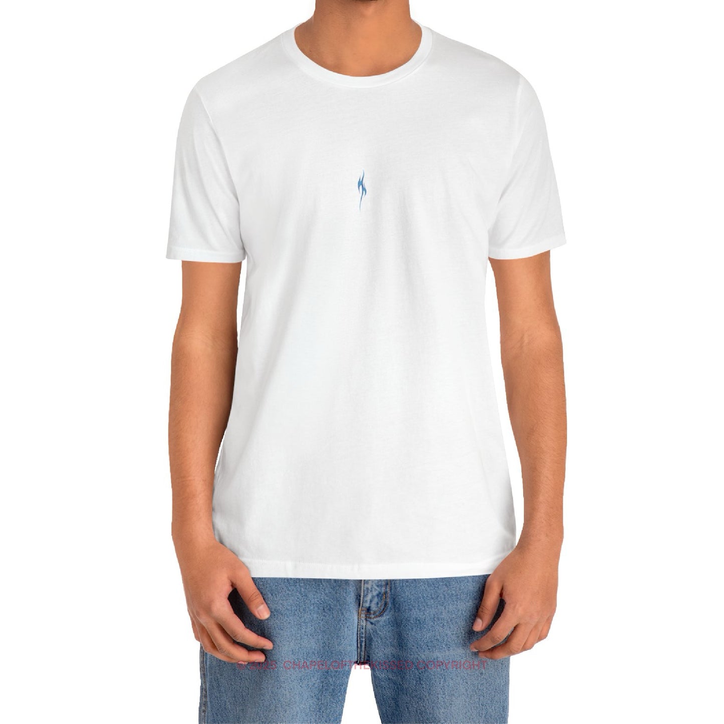Blue Flame -art- Classic, Comfy, Unisex T-Shirt (EU)