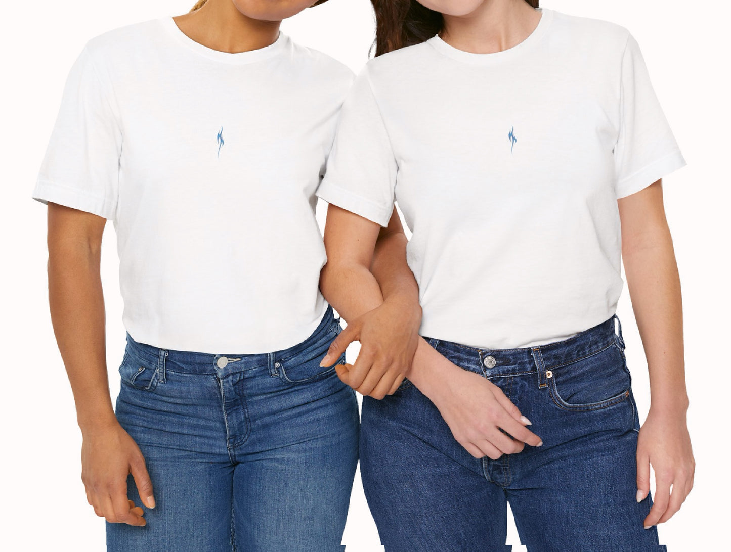 Blue Flame -art- Classic, Comfy, Unisex T-Shirt (EU)